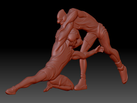 Wrestling 3D मॉडल