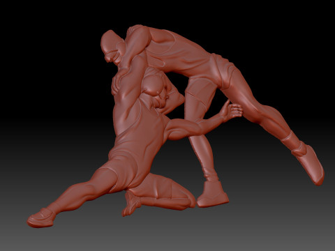 Wrestling 3D मॉडल