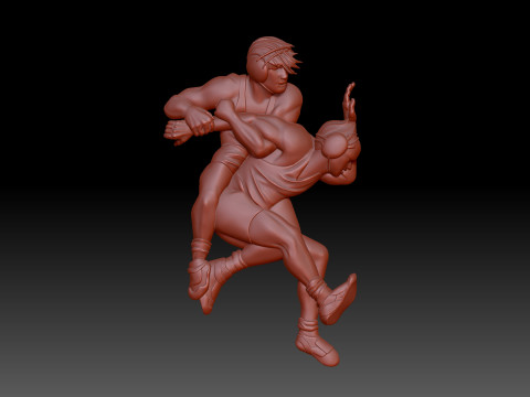 Wrestling 3D Модель