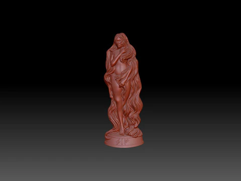 Ragazza bellissima Modello 3D