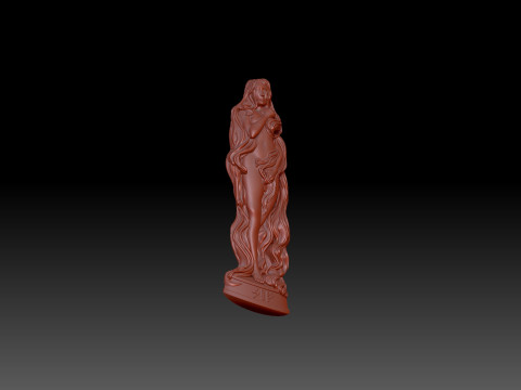 Girl beautiful 3D Model