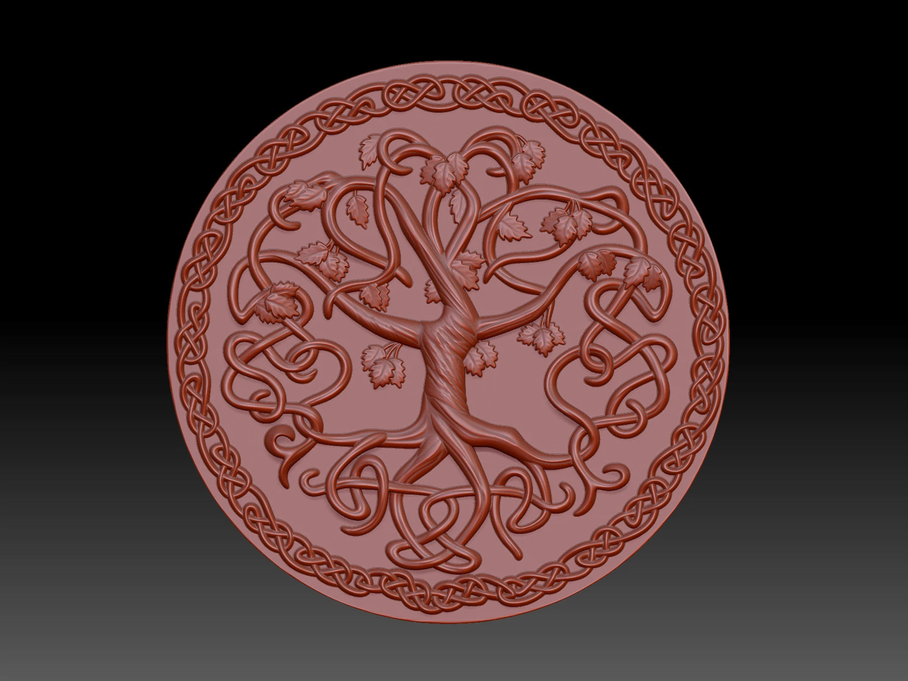 Beautiful tree 3D Model .c4d .max .obj .3ds .fbx .stl .blend 