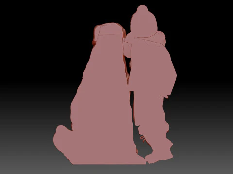Friends 3D Model