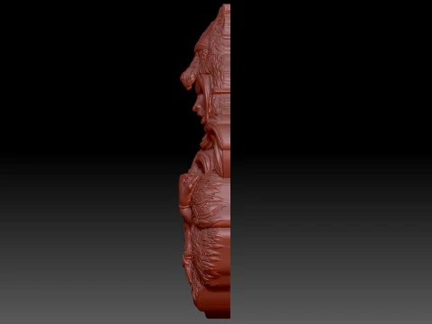 Wolf Woman 3D Model
