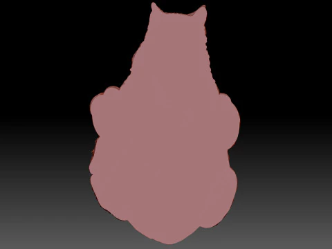 Wolf Woman 3D Model