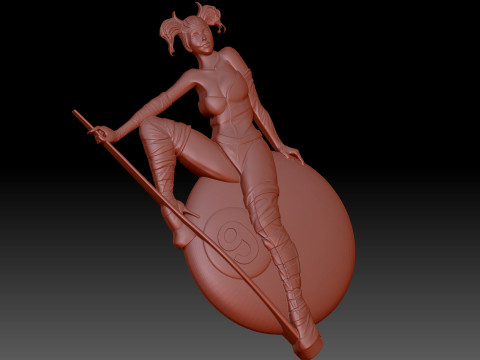 Girl fun 3D Model