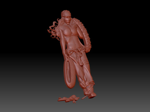 Beautiful girl Modelo 3D