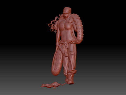 Beautiful girl Modelo 3D