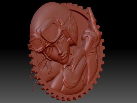 Beautiful girl 3D 모델