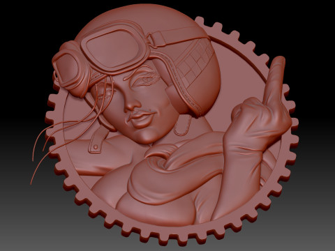 Beautiful girl 3D 모델