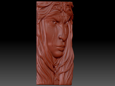 Forest Woman 3D Model