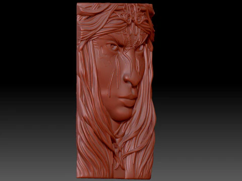 Forest Woman 3D Model