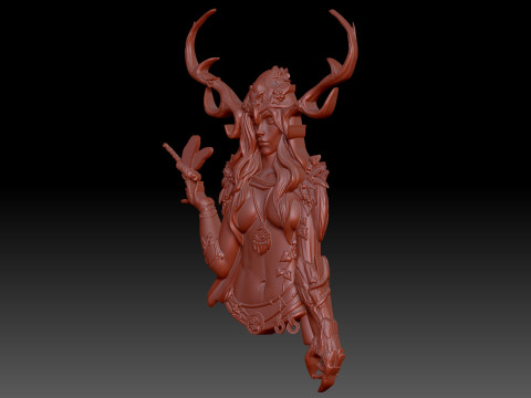 Forest Fairy 3D Model