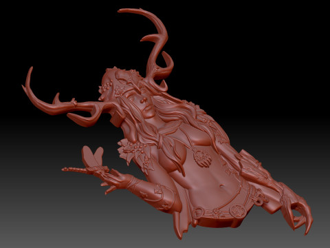 Forest Fairy 3D Model