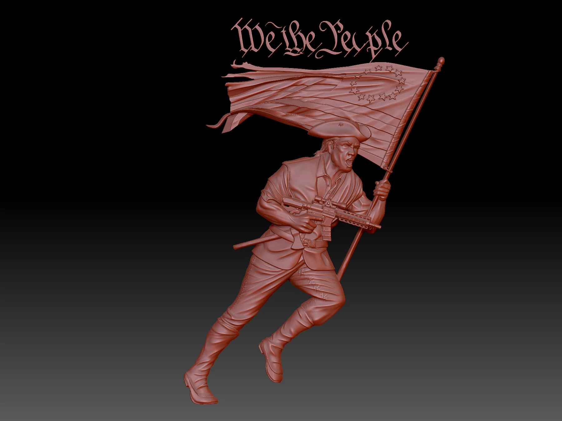 Wild west 3D Model .c4d .max .obj .3ds .fbx .stl .blend