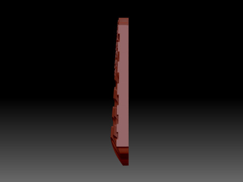 American flag Modello 3D