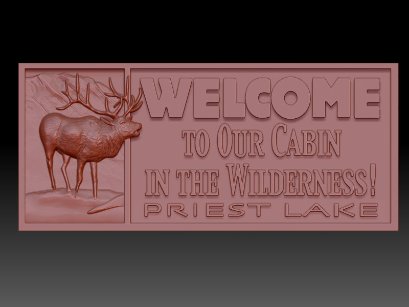 Welcome 3D Model .c4d .max .obj .3ds .fbx .stl .blend