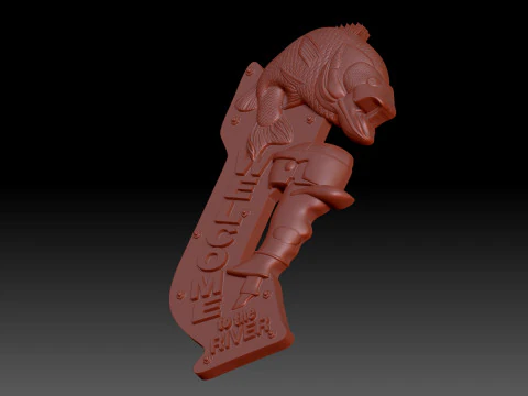 Welcome 3D Model