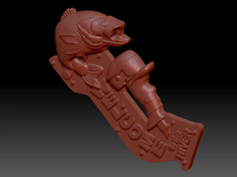 Welcome 3D Model