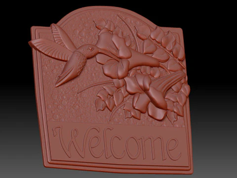 Welcome 3D Model