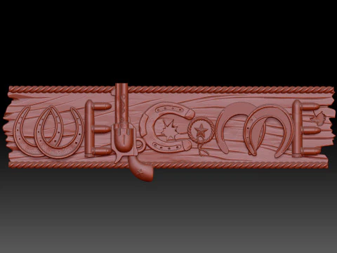 Benvenuto ranch Modello 3D