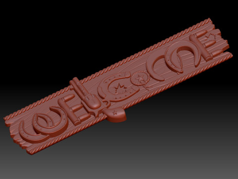 Welcome ranch Modelo 3D