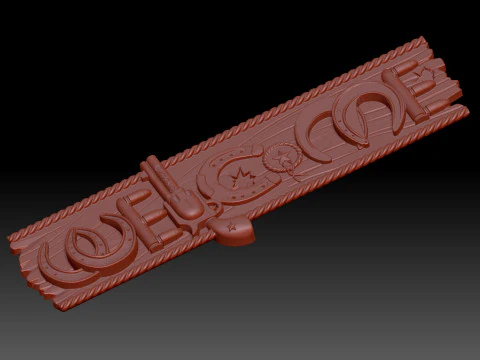 Welcome ranch 3D Model