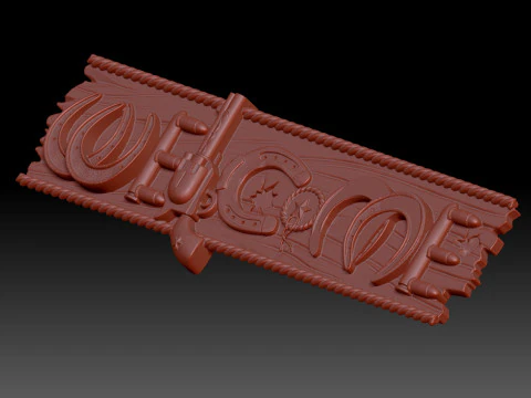 Welcome ranch 3D Model