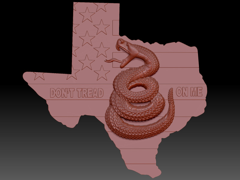 Snake 3D Model .c4d .max .obj .3ds .fbx .stl .blend 