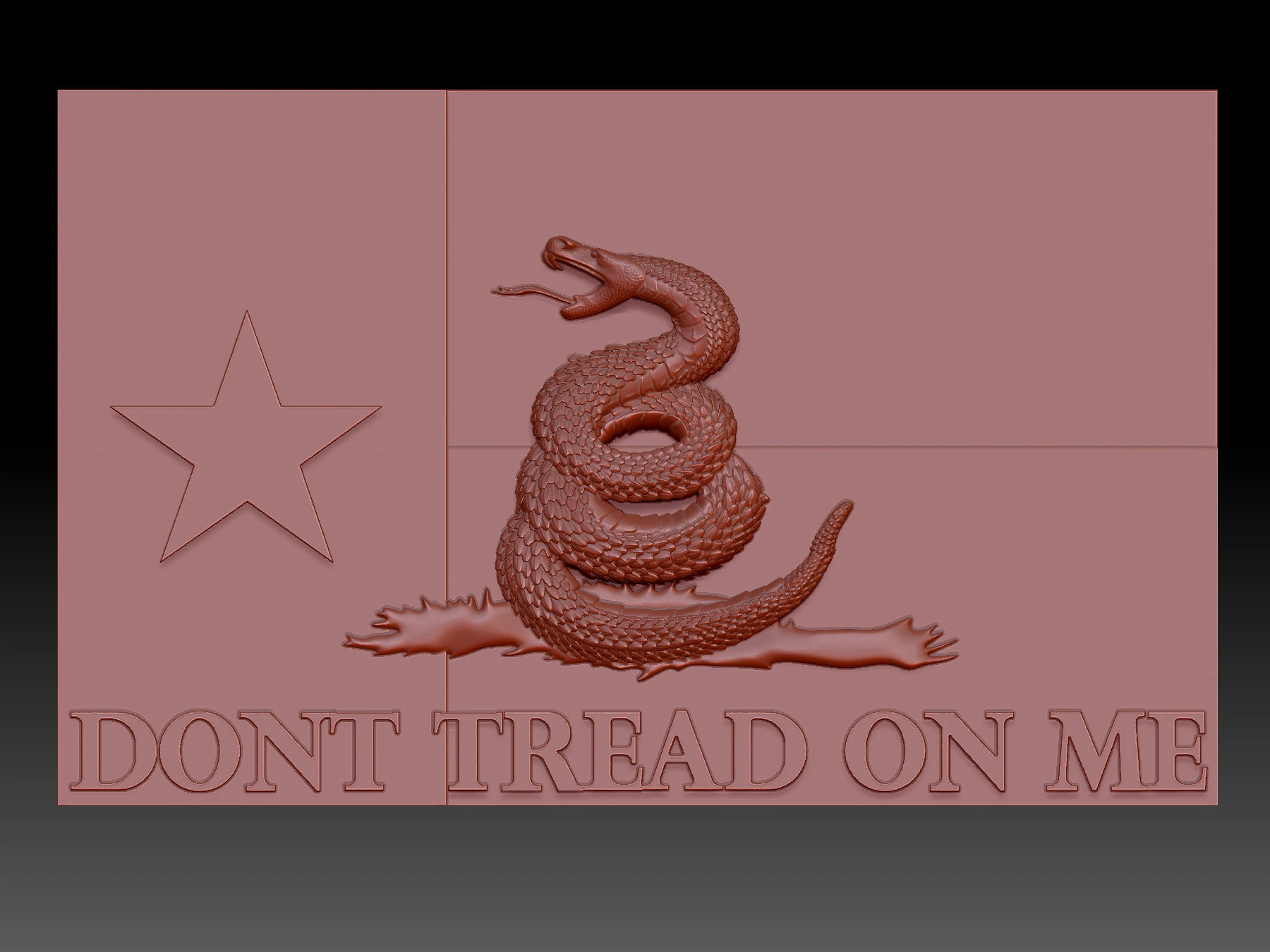 Snake 3D Model .c4d .max .obj .3ds .fbx .stl .blend 
