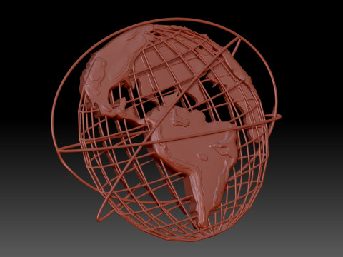 Earth 3D 모델