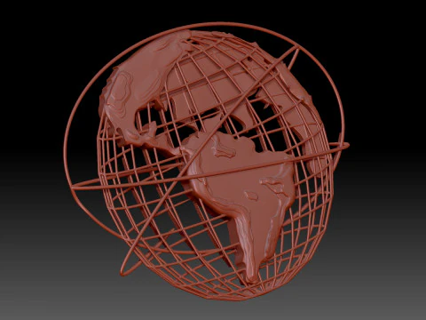 Earth 3D Model