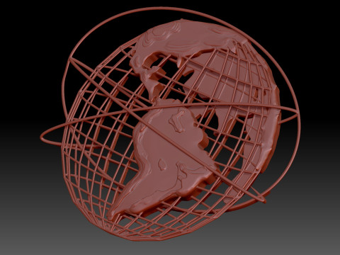 Earth 3D 모델