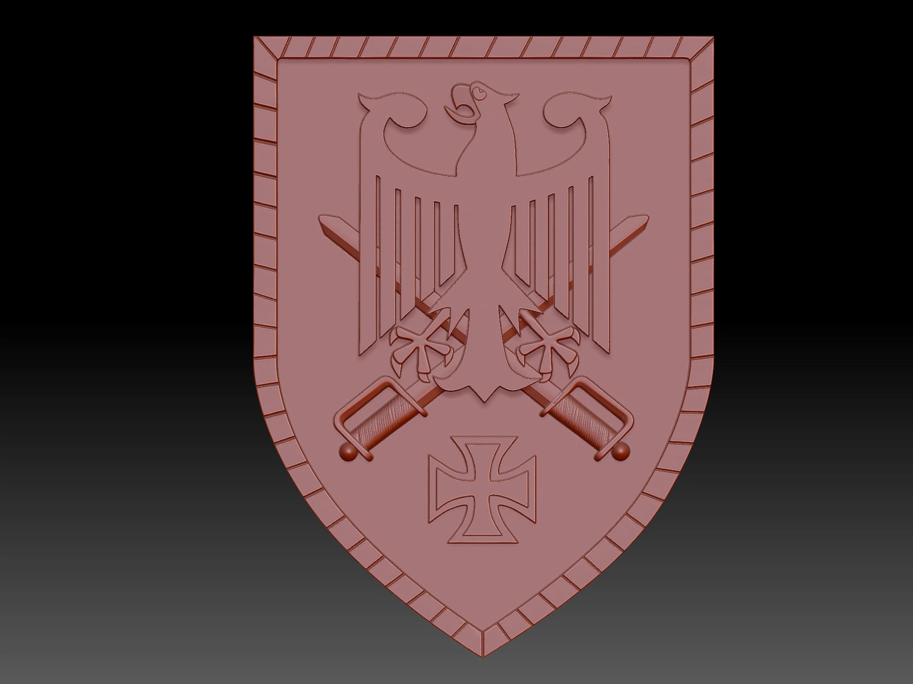 Емблема 3D Модель .c4d .max .obj .3ds .fbx .stl .blend 