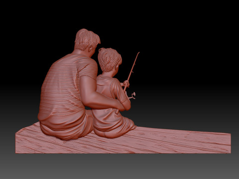 Fishing Modelo 3D