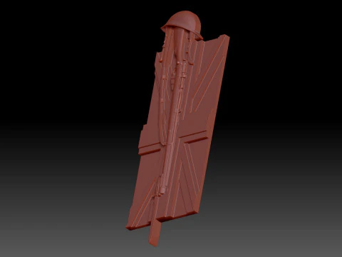 Flag Great Britain 3D Model
