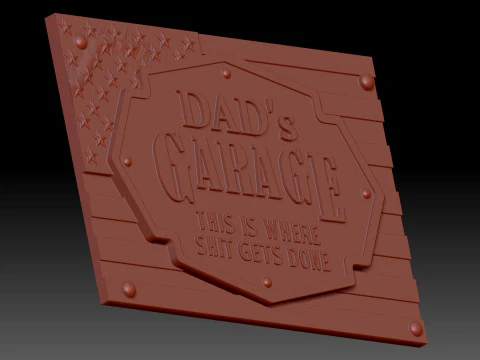 Garage Modello 3D