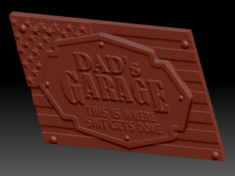 Garage Modello 3D