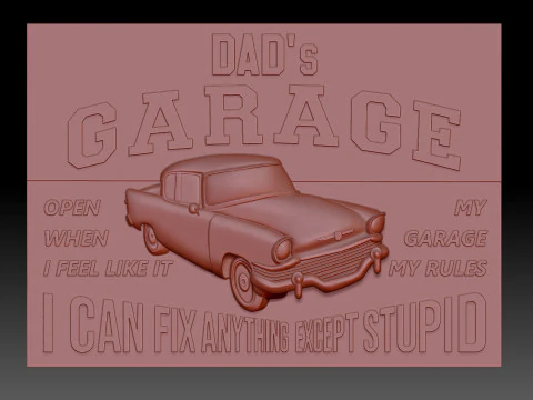 Garage Modello 3D