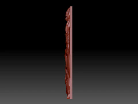 Girl and pig 3D Model