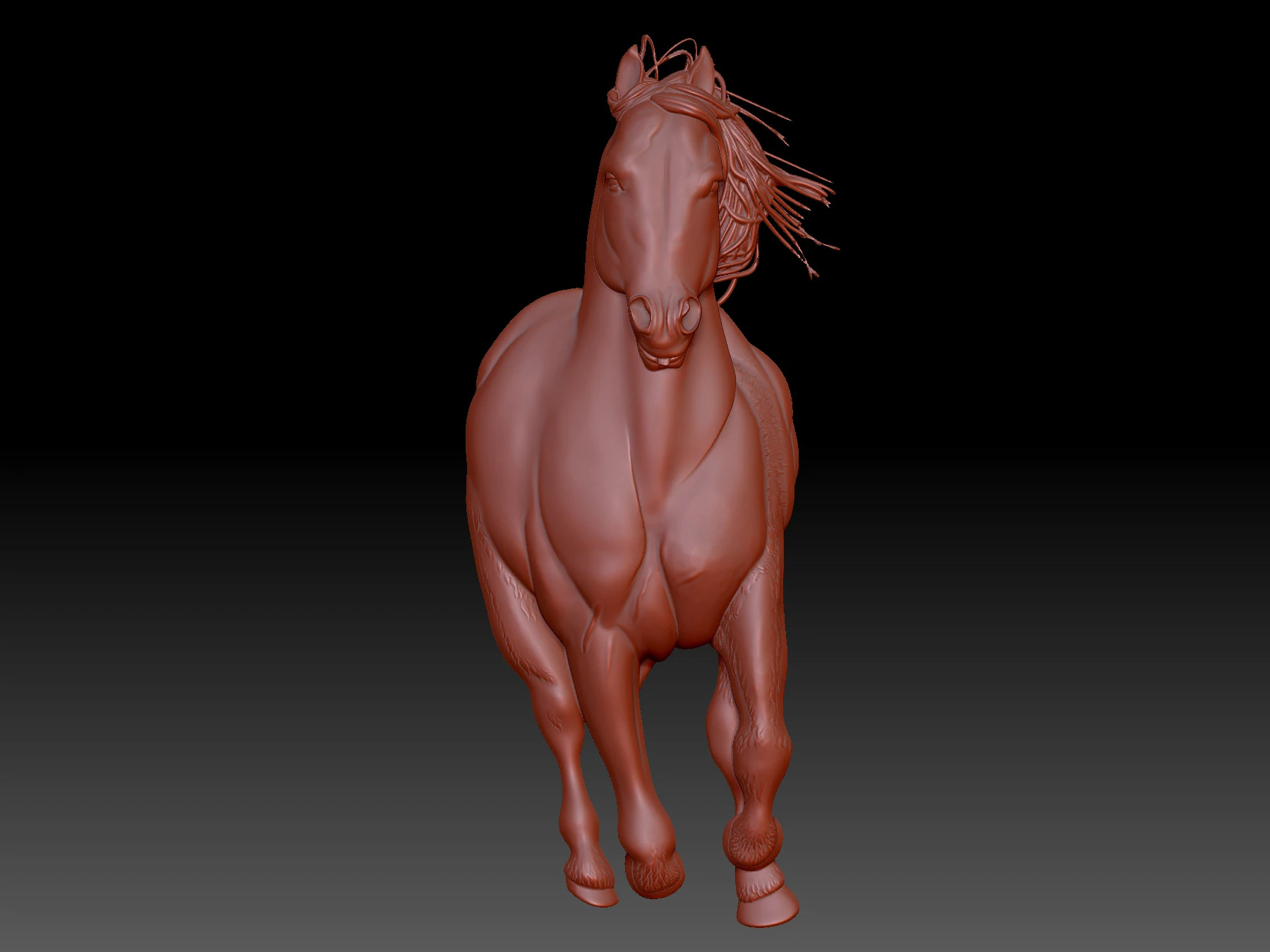 Cavalo Modelo 3D .c4d .max .obj .3ds .fbx .stl .blend 