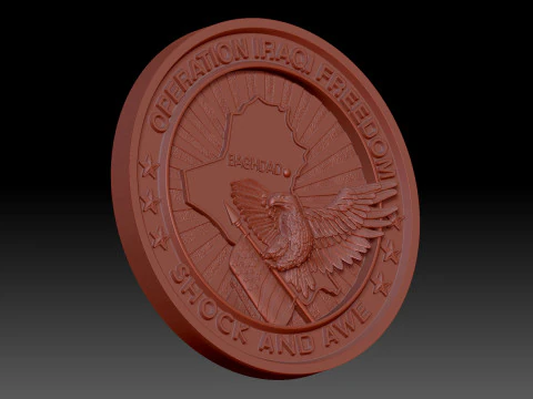 Iraq composition 3D Model