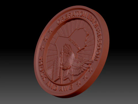 Iraq composition 3D Model