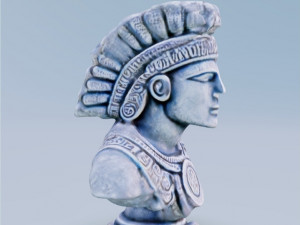 Aztec Sculpture Model 3D