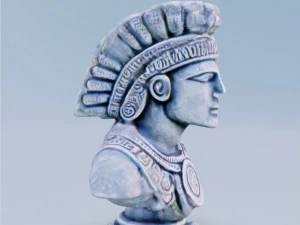 Aztec Sculpture 3D Model