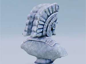 Aztec Sculpture 3D Model