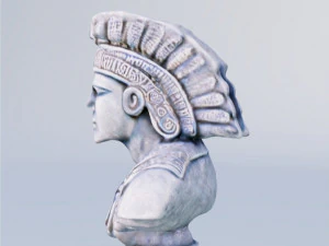 Aztec Sculpture 3D Model