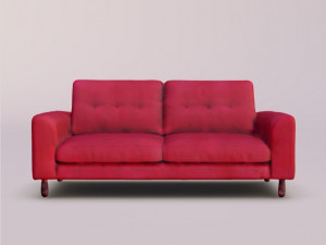 Red Sofa 3D Модель