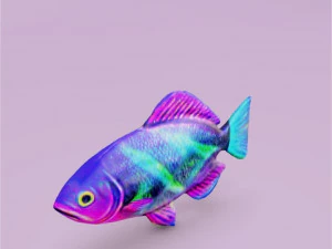 3D Fish 3D Model