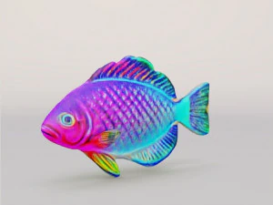 Pesce 3D Modello 3D